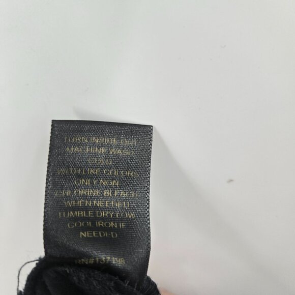 House of Harlow 1960 Black Embroidered Palm Trees Barrel Pants XS - Picture 12 of 12